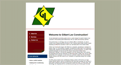 Desktop Screenshot of gilbertleeconstruction.com