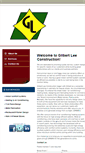 Mobile Screenshot of gilbertleeconstruction.com